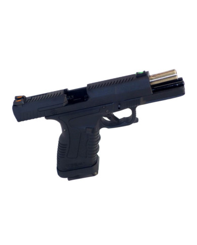 WE - GP1799 T5 GBB Gaz - 0,9 joule - NOIR/SILVER/NOIR