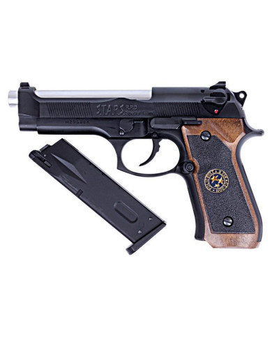 WE - M92 SAMURAÏ EDGE BIOHAZARD GBB Gaz - 0,9 joule - NOIR