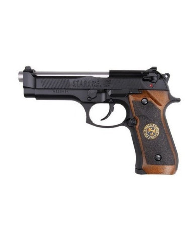 WE - M92 SAMURAÏ EDGE BIOHAZARD GBB Gaz - 0,9 joule - NOIR