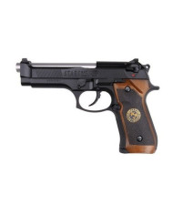 WE - M92 SAMURAÏ EDGE BIOHAZARD GBB Gaz - 0,9 joule - NOIR