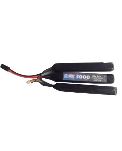 BLUE MAX - Batterie Lipo 11,1V 3000mAh 20C
