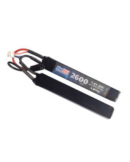 BLUE MAX - Batterie Lipo 7,4V 2600mAh 20C
