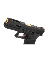 WE - S17 G-FORCE T1 GBB Gaz - 1 Joule - NOIR/OR/NOIR