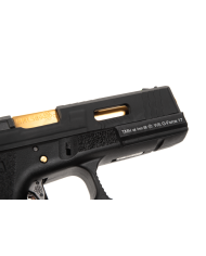 WE - S17 G-FORCE T1 GBB Gaz - 1 Joule - NOIR/OR/NOIR