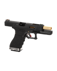 WE - S17 G-FORCE T1 GBB Gaz - 1 Joule - NOIR/OR/NOIR