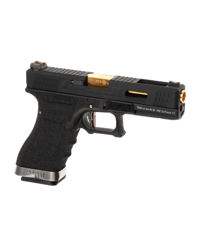 WE - S17 G-FORCE T1 GBB Gaz - 1 Joule - NOIR/OR/NOIR