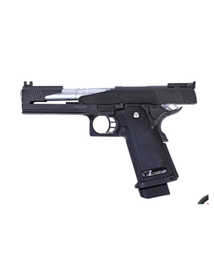 WE - Hi-Capa 5.1 A GBB Gaz - 1joule - NOIR
