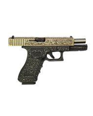 WE - S17 GEN 3 GBB Gaz - 0,9 Joule - GOLD