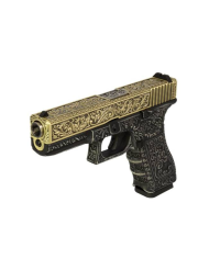 WE - S17 GEN 3 GBB Gaz - 0,9 Joule - GOLD