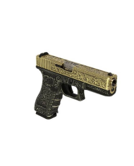 WE - S17 GEN 3 GBB Gaz - 0,9 Joule - GOLD