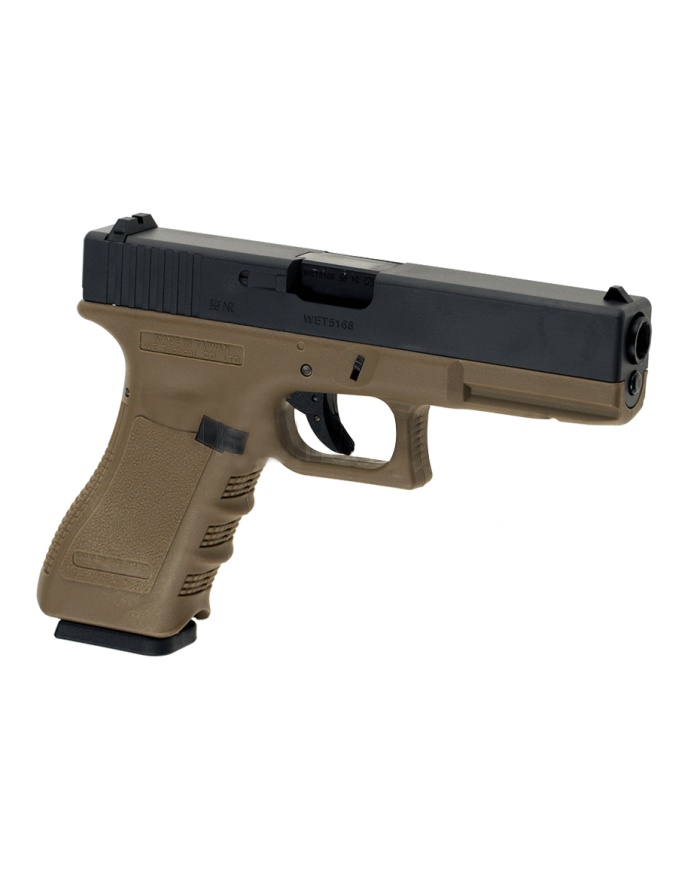 WE - G17 Gen 3 GBB Gaz - 0,9 Joule - TAN