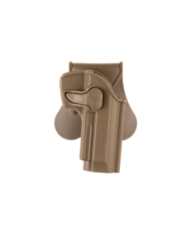 AMOMAX - Holster DROITIER pour M9 WE/MARUI/KJW/KWA - TAN