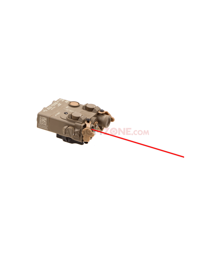 WADSN - Boitier PEQ DBAL-A2 avec laser vert - Tan