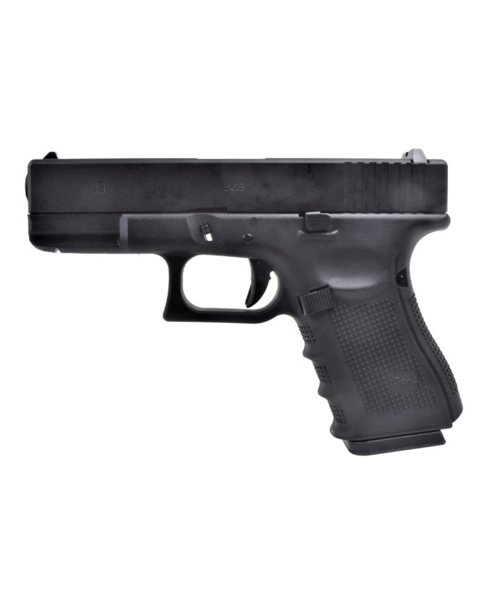 Réplique Pistolet Airsoft G19 Gen 4 GBB/Gaz (Noir) WE