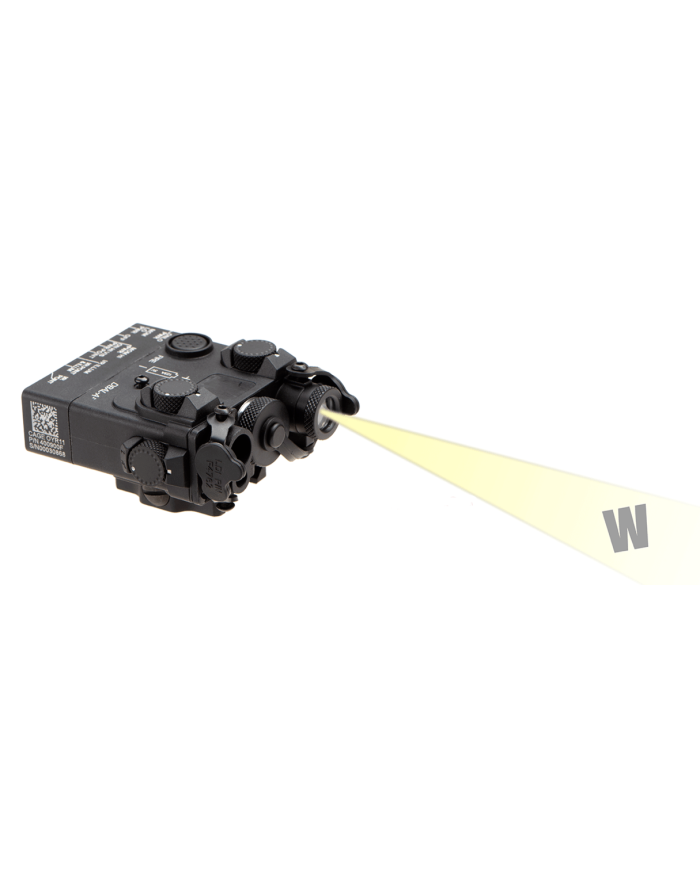 WADSN - Boitier PEQ DBAL-A2 avec laser et lampe - NOIR