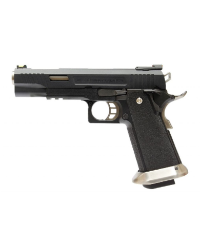 WE - Réplique Pistolet Airsoft Hi-capa 5.1 FORCE GBB Gaz - NOIR