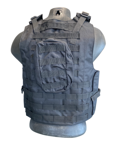 TACTICAL - Gilet Tactique avec poches - NOIR