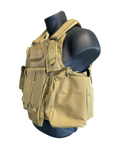 TACTICAL - Gilet Tactique CIRAS avec poches - TAN