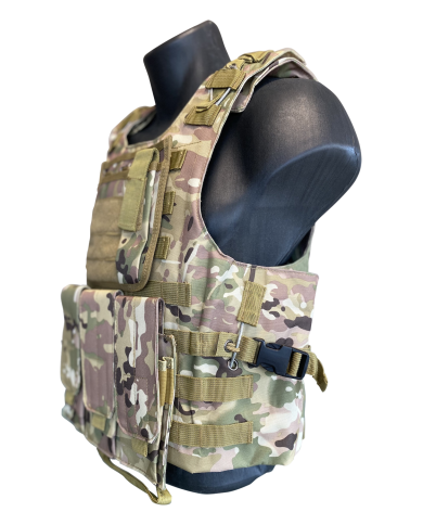 TACTICAL - Gilet Tactique avec poches - OD