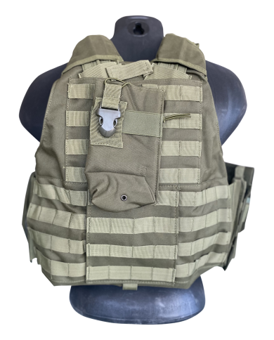 TACTICAL - Gilet Tactique CIRAS avec poches - OD