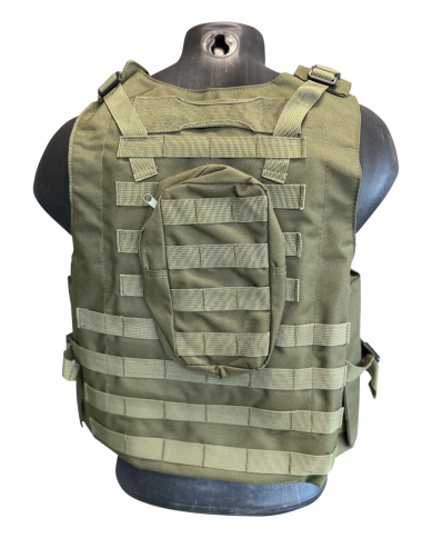 TACTICAL - Gilet Tactique avec poches - OD