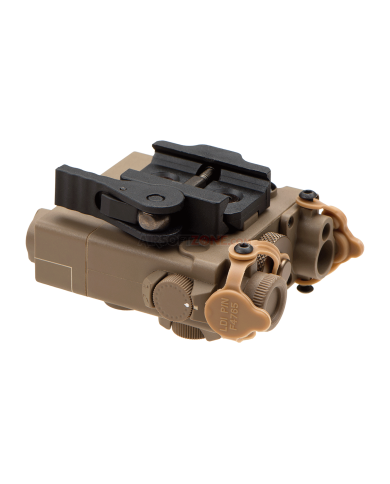 WADSN - Boitier PEQ DBAL-A2 avec laser vert - Tan