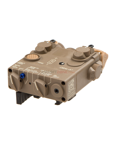 WADSN - Boitier PEQ DBAL-A2 avec laser vert - Tan