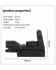 Viseur MARCH 1X22X33 - NOIR