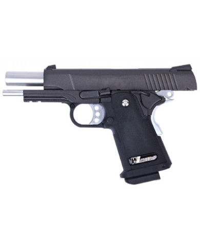 WE - Hi-Capa 4.3 ALLOSAURUS GBB Gaz - 0,9 Joule - NOIR