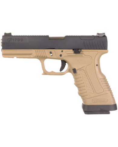 WE - GP1799 T1 GBB Gaz - 0,9 joule - NOIR/OR/NOIR