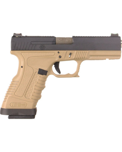 WE - GP1799 T1 GBB Gaz - 0,9 joule - NOIR/OR/NOIR