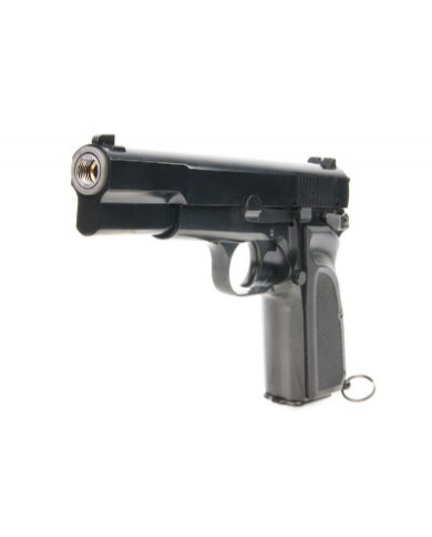 WE - HI-POWER BROWNING MK3 GBB Gaz - NOIR