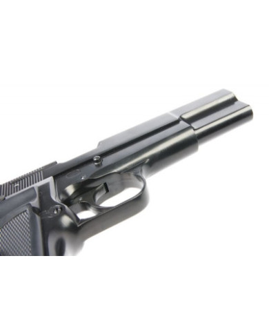 WE - HI-POWER BROWNING MK3 GBB Gaz - NOIR