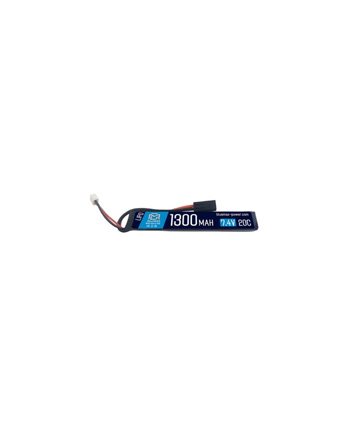 BLUE MAX - Batterie Lipo 7,4V 1300mAh 20C