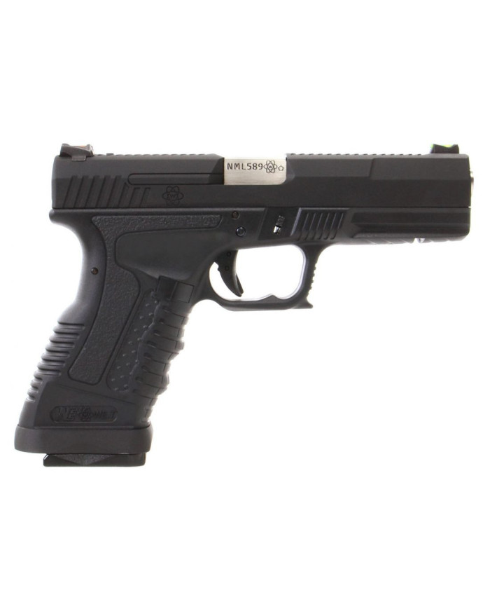 WE - GP1799 T5 GBB Gaz - 0,9 joule - NOIR/SILVER/NOIR