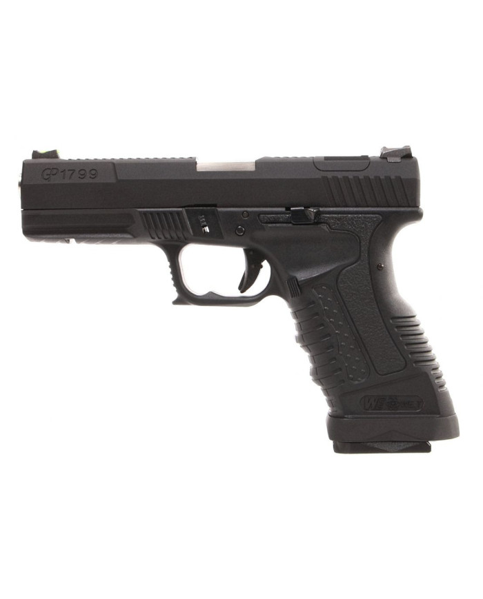 WE - GP1799 T5 GBB Gaz - 0,9 joule - NOIR/SILVER/NOIR