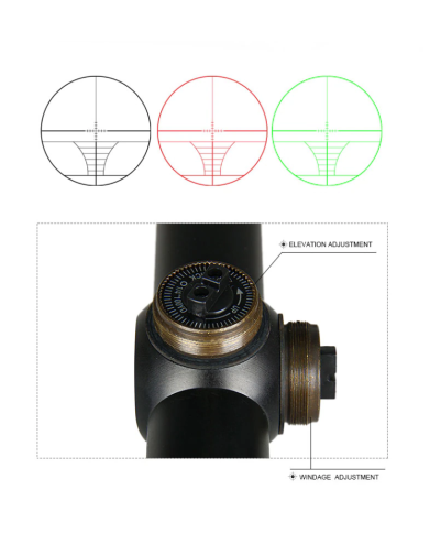 BUSHNELL - Lunette de visée 3-9X40 (sans anneaux) 
