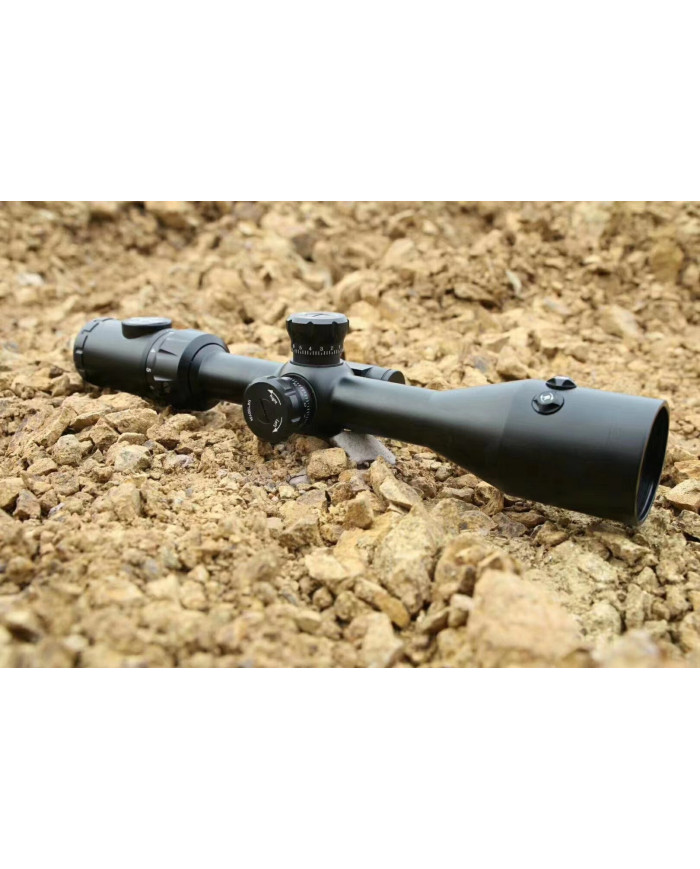 Lunette de visée VISM 3-9X42 avec laser vert (sans anneaux) 