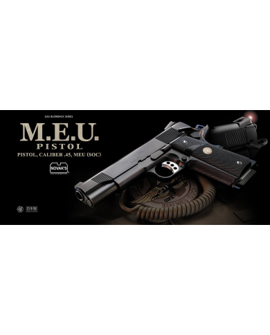 Réplique Pistolet Airsoft 1911 MEU GBB/Gaz (Noir) TOKYO MARUI