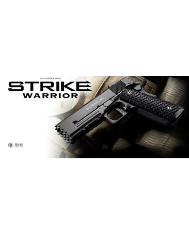 Réplique Pistolet Airsoft STRIKE WARRIOR GBB/Gaz (Noir) TOKYO MARUI