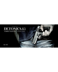Réplique Pistolet Airsoft Detonics.45 Combat Master GBB/Gaz (Chromé) TOKYO MARUI