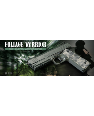 Réplique Pistolet Airsoft 1911 FOLIAGE WARRIOR GBB/Gaz TOKYO MARUI