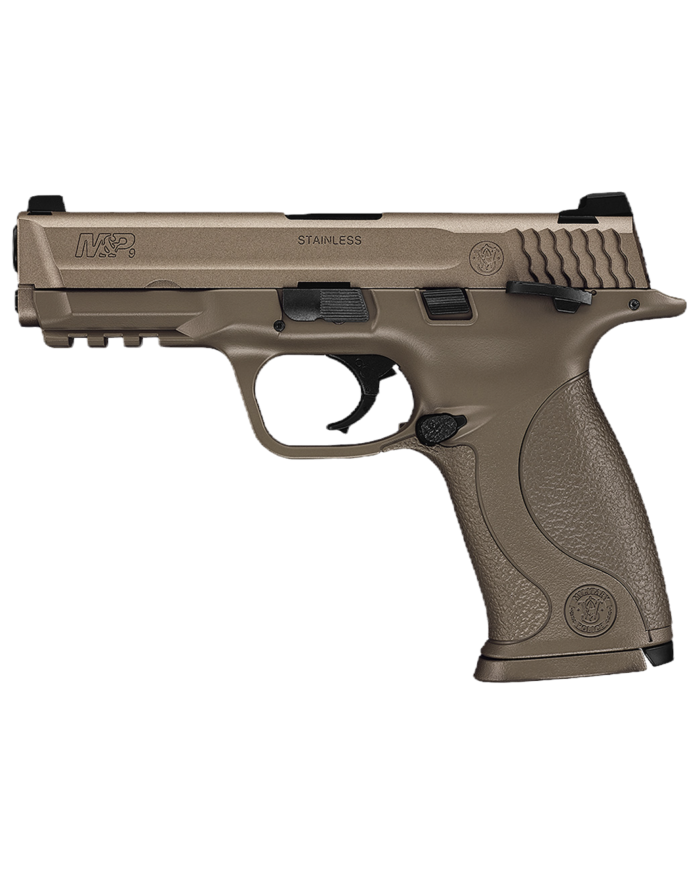 Réplique Pistolet Airsoft M&P9 V Custom GBB/Gaz (Tan) TOKYO MARUI