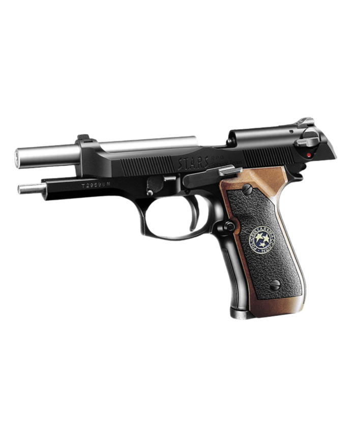Réplique Pistolet Airsoft M92F SAMURAÏ EDGE BIOHAZARD GBB/Gaz (Noir) TOKYO MARUI