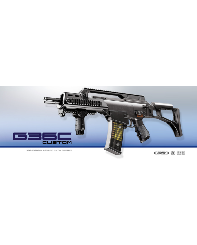 Réplique Fusil Airsoft AEG G36C CUSTOM Next gen (Noir) TOKYO MARUI