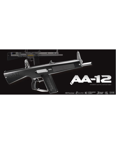 Réplique Airsoft fusil shootgun AEG AA-12 (Noir) TOKYO MARUI