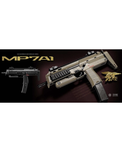 Réplique Airsoft MP7A1 GBB/Gaz (Tan) TOKYO MARUI