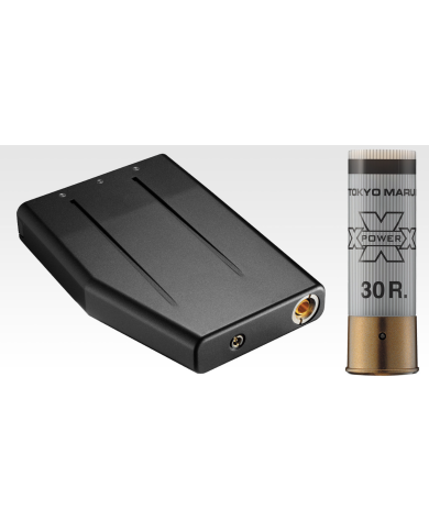 Réplique Fusil à Pompe Airsoft Gaz M870 TACTICAL avec sélecteur 3/6 Billes (Noir) TOKYO MARUI