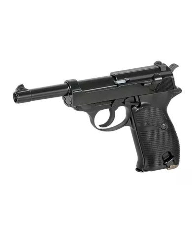 Réplique Pistolet Airsoft P38-L GBB/Gaz (Noir) WE