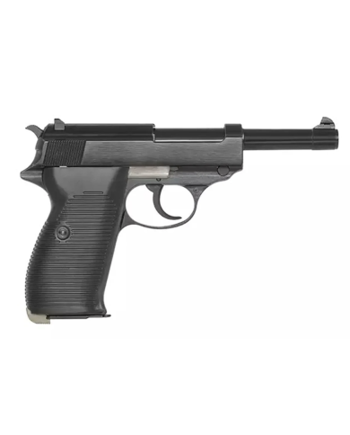 Réplique Pistolet Airsoft P38-L GBB/Gaz (Noir) WE